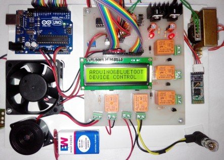Arduino Bluetooth Control Device