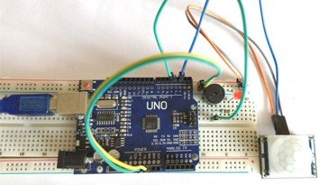 PIR Based Theft Safety System