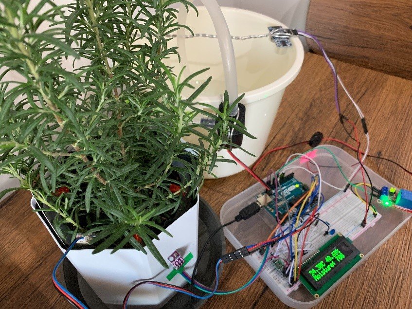 Temperature Based Plant Watering System